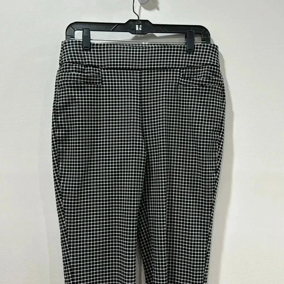 Briggs Elastic Waist Checkered Pants Size 6 - Picture 2 of 11